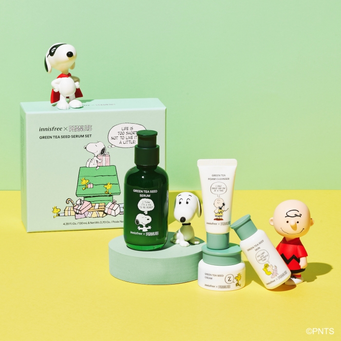 INNISFREE X PEANUTS 限量系列登场！为热销美妆品换上Snoopy外衣