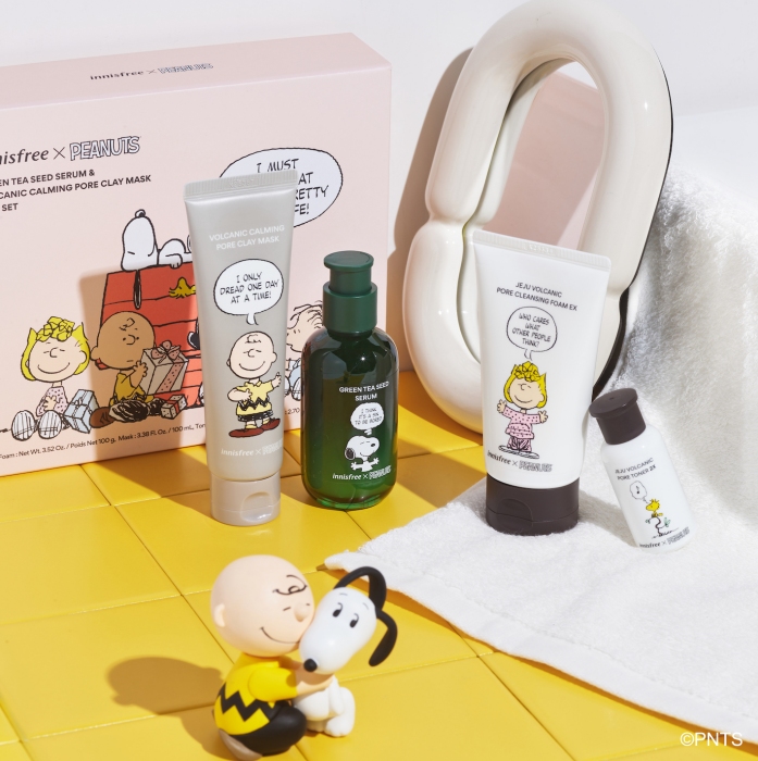 INNISFREE X PEANUTS 限量系列登场！为热销美妆品换上Snoopy外衣